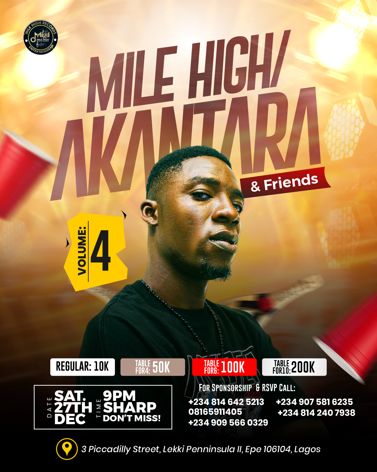 MILE HIGH / AKANTARA & FRIENDS VOL 4